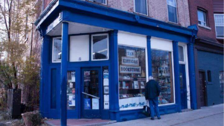 10 Editions Bookstore; photo by C. Levett, Varsity, 6 Feb. 2014