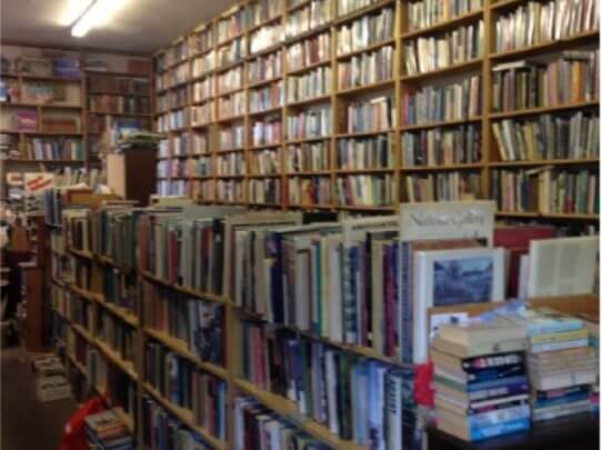 interior of Ten Editions Bookstore 2017