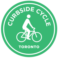 logo for Curbside Cycle bike company