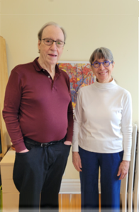 Photo of Ian MacKenzie and Linda Pelton, winners of 2026 HVRA Community Builder award